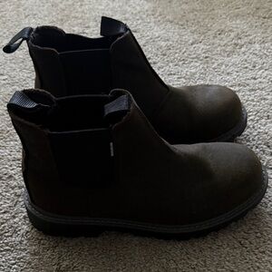 Wolverine Black Steel Toe Oil-Resistant Boots